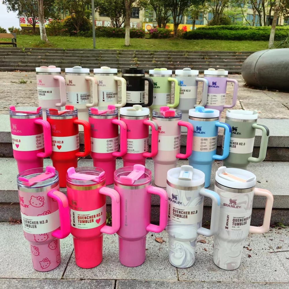 NEW China RTS Glitter 40oz HelloKitty Mugs Free Shipping (20PCS)