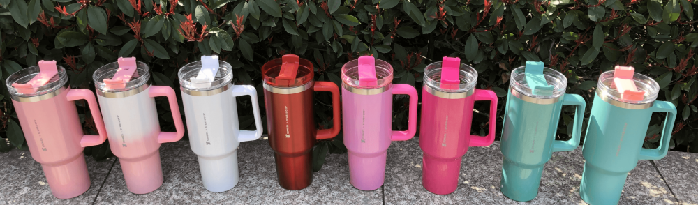 Alwin China Warehouse RTS 40oz Stanley Starbucks logo Free Shipping 20pcs
