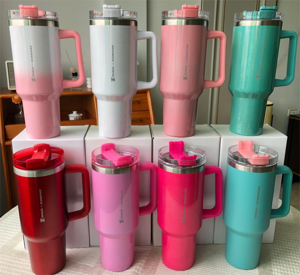 Alwin China Warehouse RTS 40oz Stanley Starbucks logo Free Shipping 20pcs