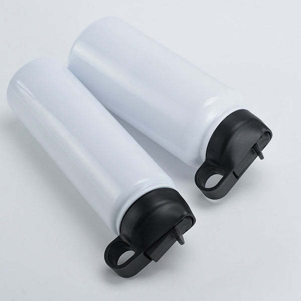 Alwin USA RTS 12/18/22/32oz Wholesale Vacuum Stainless Steel Sublimation Blanks Hip Flask Water bottles with Lids
