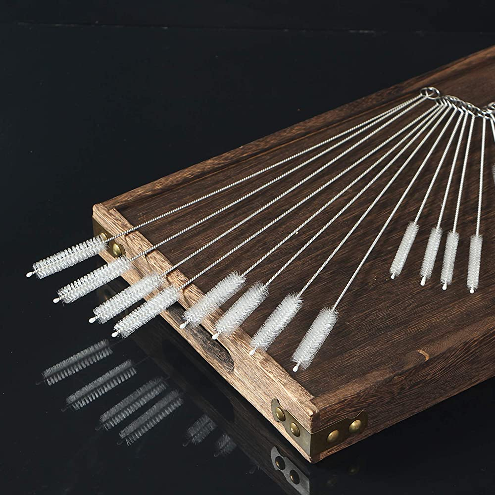 Alwin China RTS Brush Straw Cleaner For Glass Plastic Straws