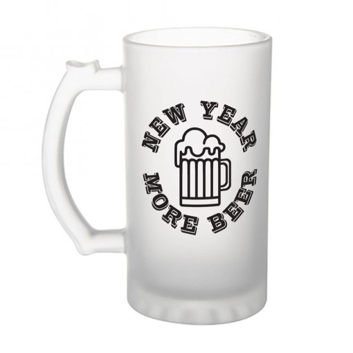 Alwin USA RTS Wholesale 16oz Matte Sublimation Glass Cup with Handle
