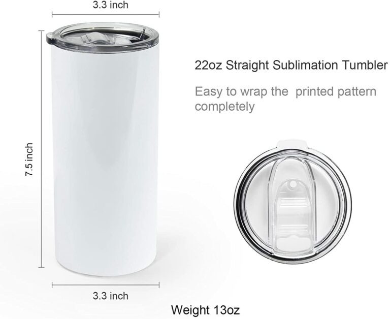 Alwin US RTS 30oz 22oz 20oz 15oz 12oz Sublimation Straight Glossy Tumbler (25PCS)