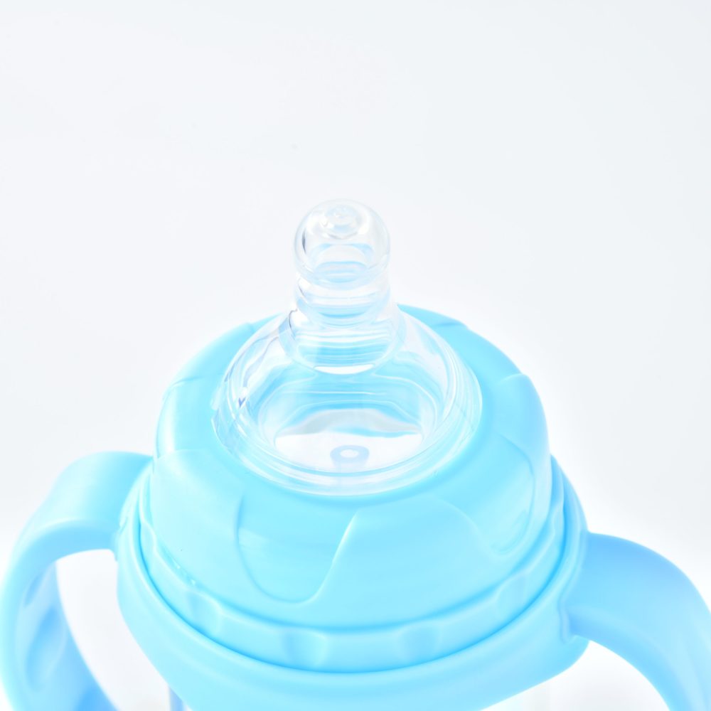 Alwin USA RTS 30pcs 8oz Sublimation Baby Feeding Glass Sippy Cup with Handle