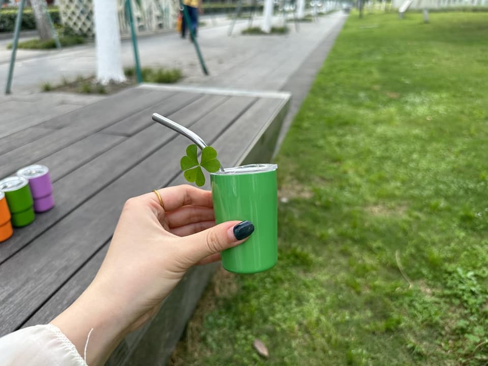 Alwin China RTS New Product 3oz taper shot glasses with metal straw 3oz Matte shot glasses for Laser Mixed Color 48pcs