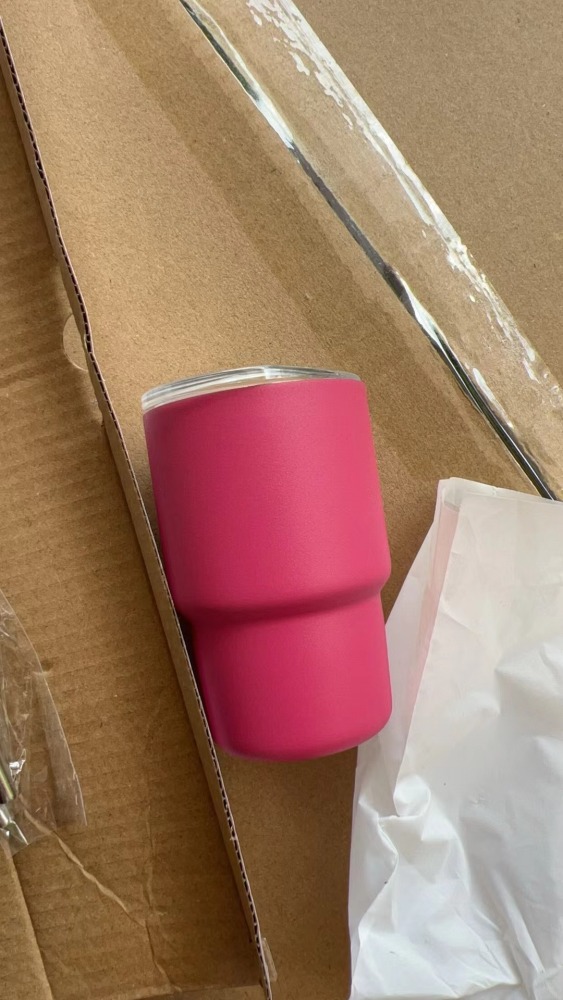 Alwin China RTS New Product 3oz taper shot glasses with metal straw 3oz Matte shot glasses for Laser Mixed Color 48pcs