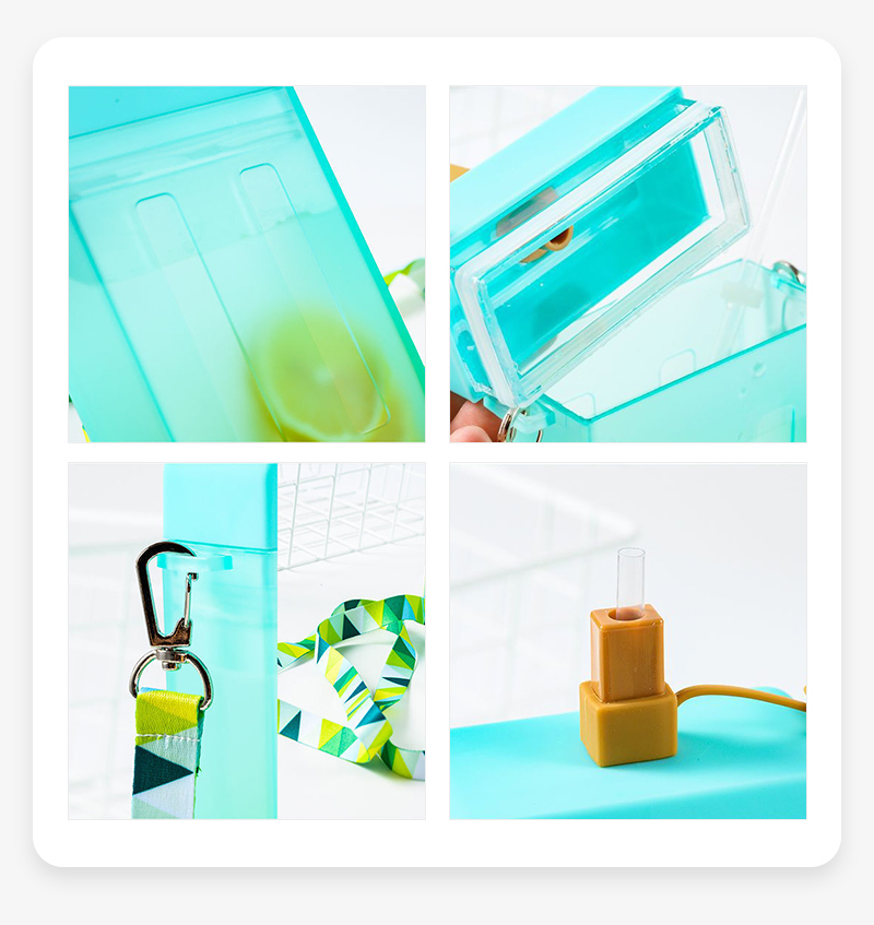 Alwin China RTS 300ml/10oz Ice Cream Shaped Portable Kettle Popsicle Plastic Water Bottle