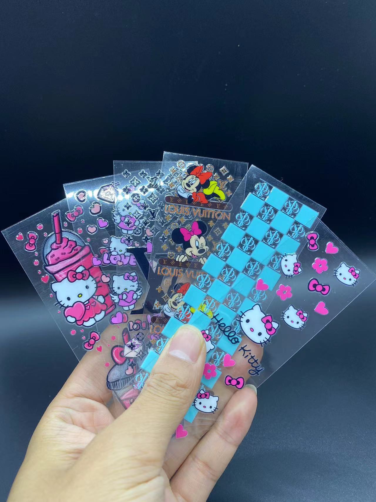 Alwin China RTS Customized UV DTF Wraps Stickers for Pen