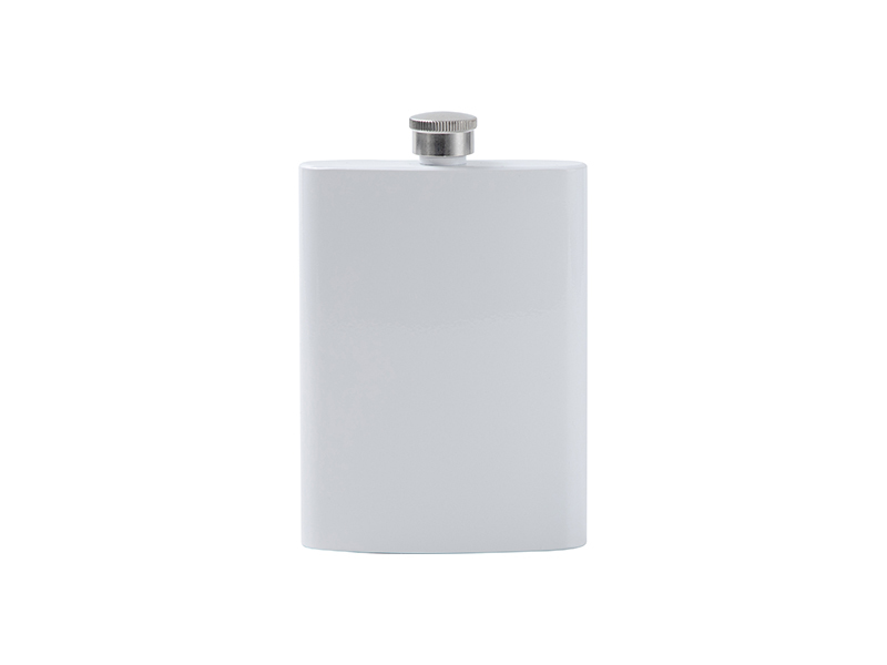 Alwin USA RTS 8oz White Sublimation Stainless Steel Flask Wine Water Bottle