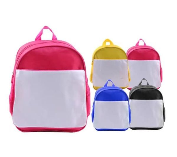 Alwin USA RTS sublimation backpack mixed 4 colors 20pcs