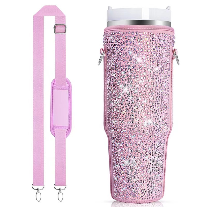Alwin China RTS Hot Sale Rhinestone Cups Cover Holder for 40oz
