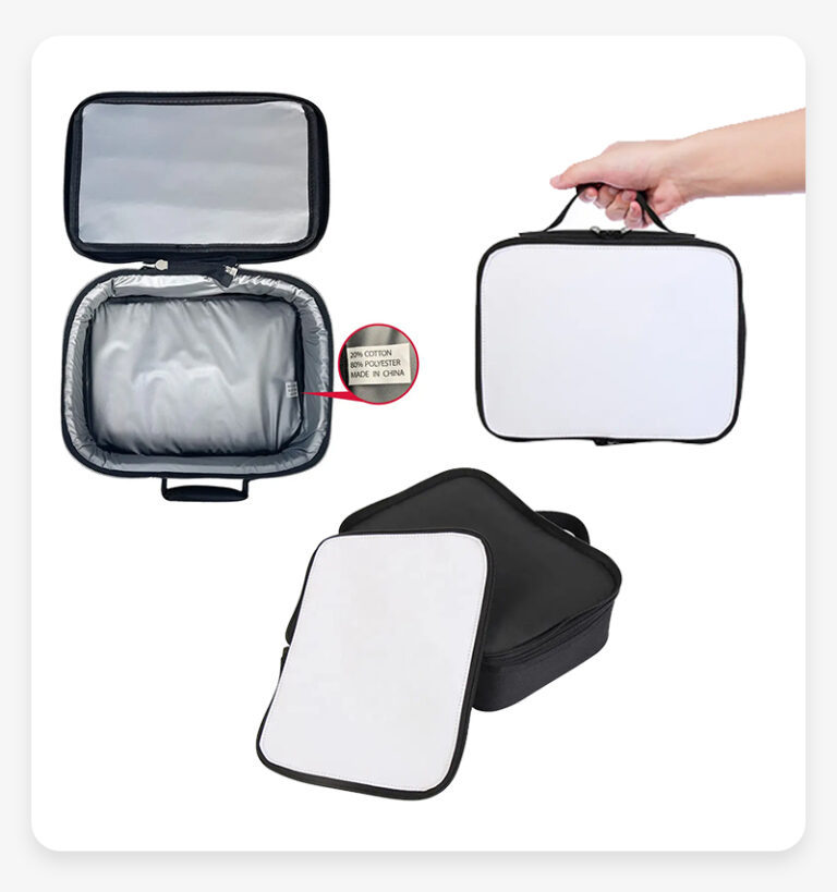Alwin USA RTS Customized DIY Photo Printable Sublimation Blank Insulated Lunch Bag