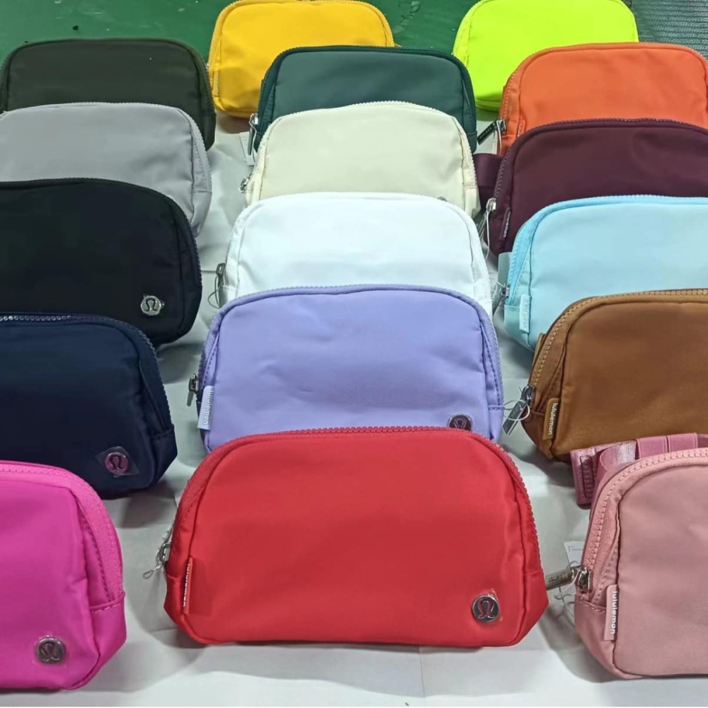 Alwin China RTS Hot Sale Lulu Lemon Belt Bags Mixed Color Best Seller