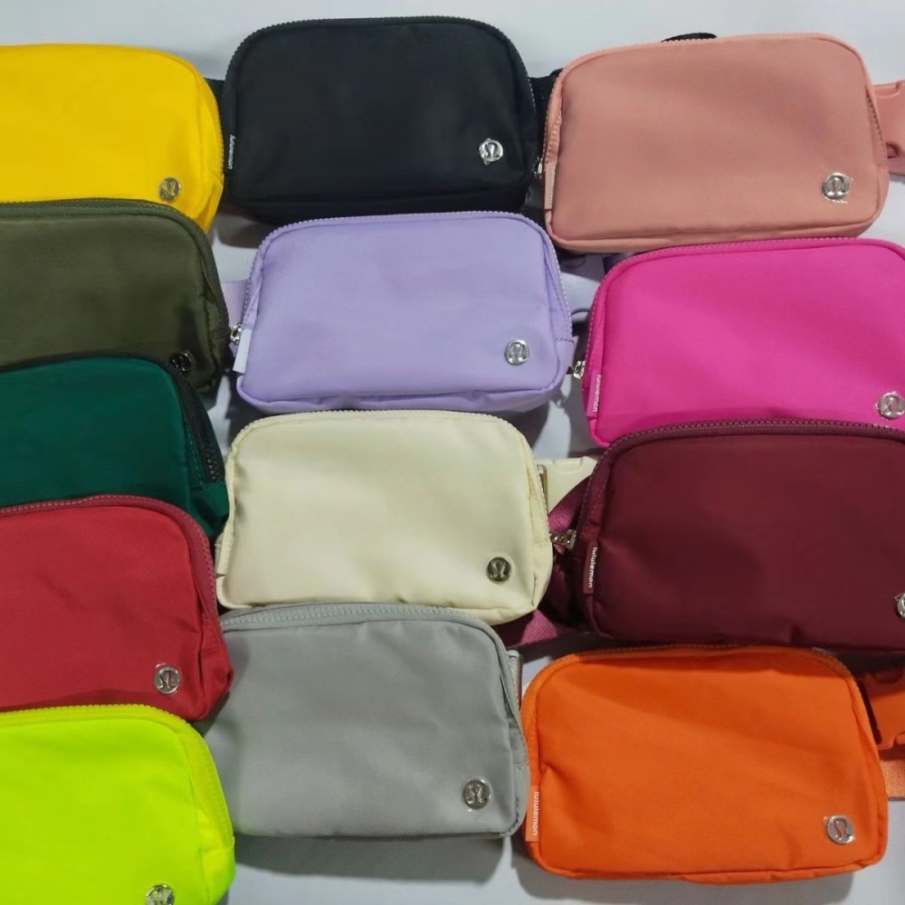 Alwin China RTS Hot Sale Lulu Lemon Belt Bags Mixed Color Best Seller