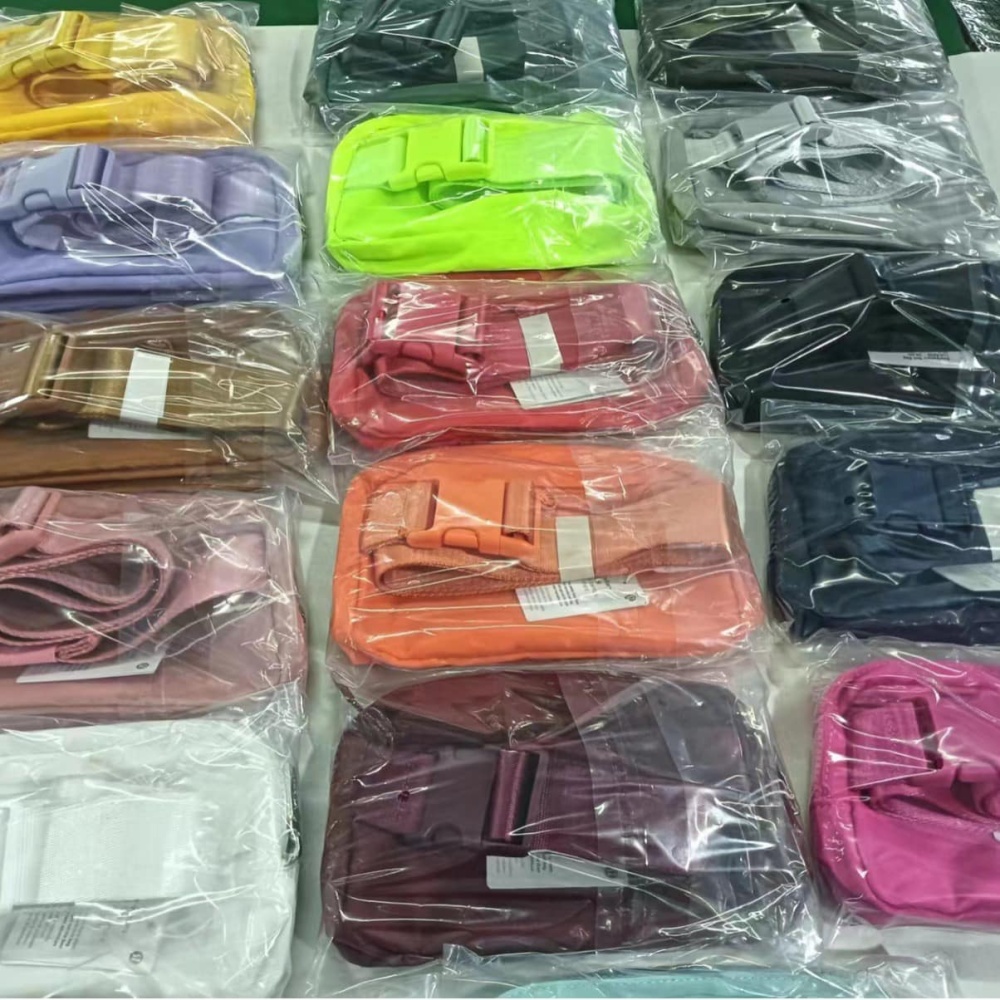 Alwin China RTS Hot Sale Lulu Lemon Belt Bags Mixed Color Best Seller