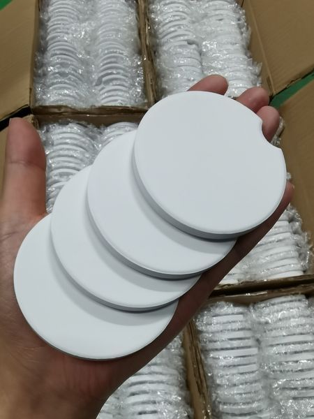 Alwin USA RTS Ceramic Car Coaster Cup Holder Coaster | Sublimation Blanks Hot Selling