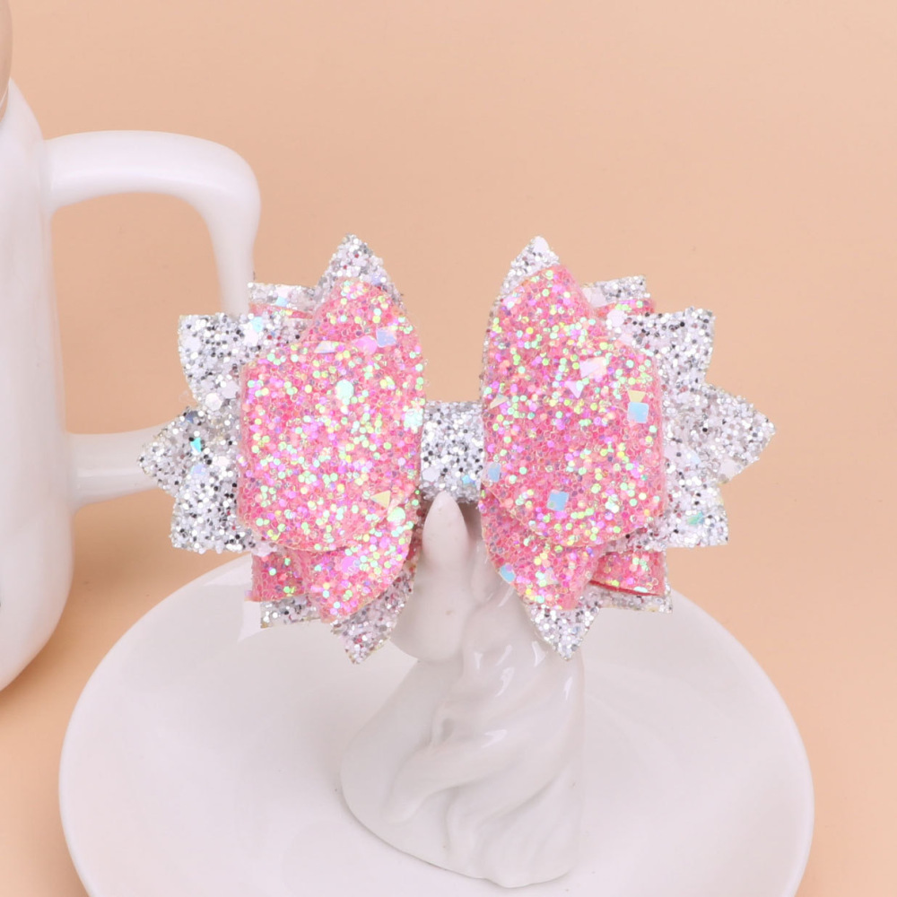 Alwin China RTS Hot Sale Bling Bow Straw Toppers for 40oz Stanley Mug Mixed Color