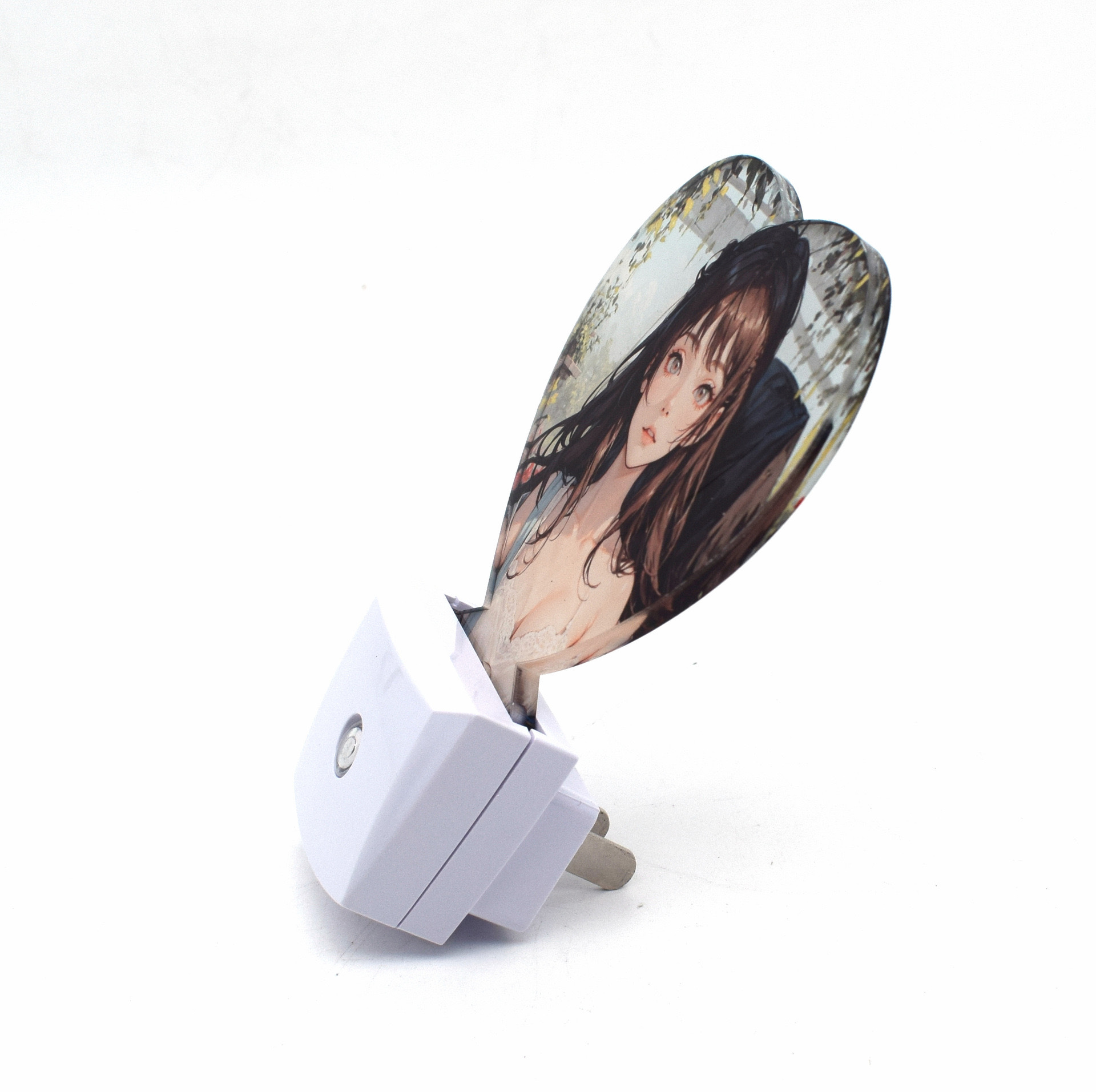 Alwin China RTS Hot Selling Sublimation Blank Acrylic LED Night Light US Plug