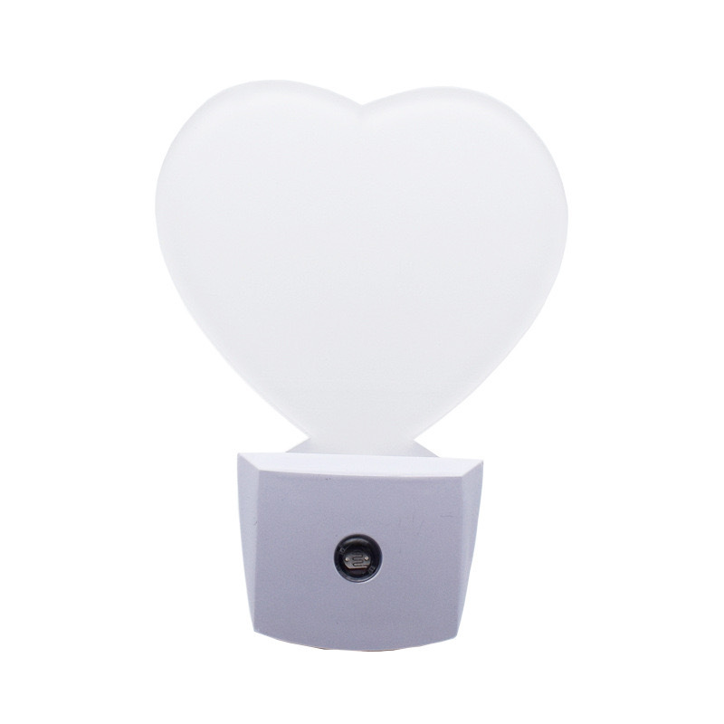 Alwin China RTS Hot Selling Sublimation Blank Acrylic LED Night Light US Plug