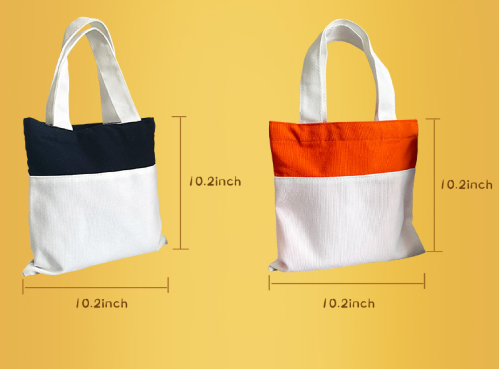 Alwin USA China RTS Reusable Pumpkin Sublimation Candy Bag for Halloween mixed color
