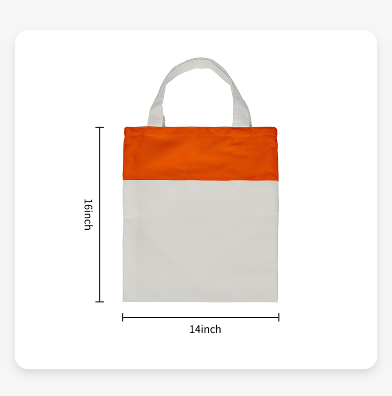 Alwin USA China RTS Reusable Pumpkin Sublimation Candy Bag for Halloween mixed color