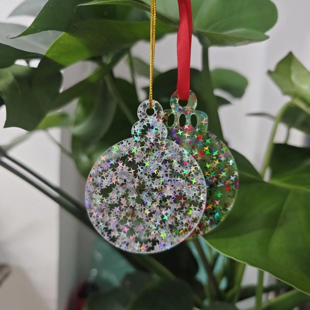 Alwin China RTS UV DTF Wraps Christmas Pendants Decals Mixed Color