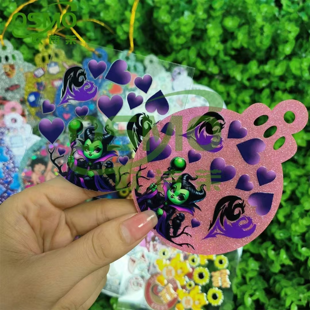 Alwin China RTS UV DTF Wraps Christmas Pendants Decals Mixed Color