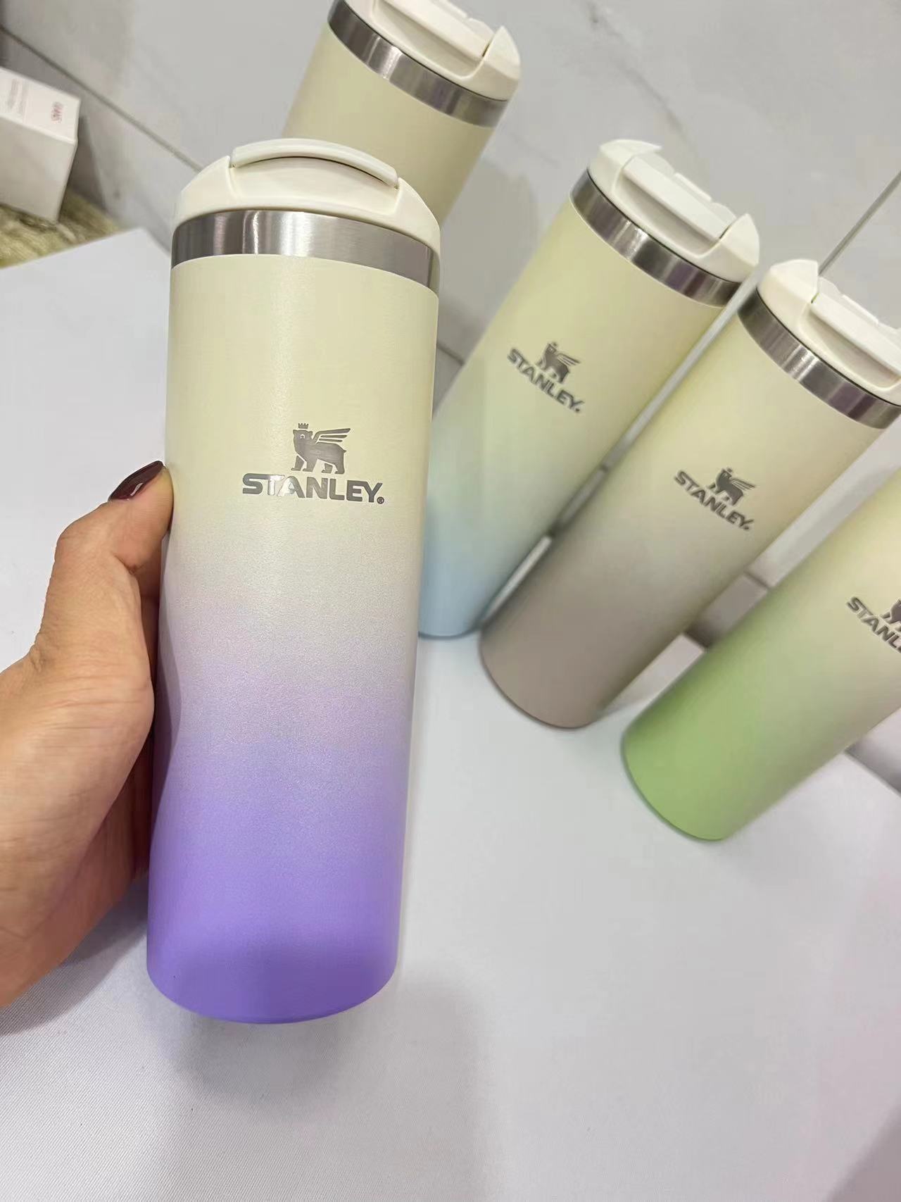 Alwin China RTS 20oz Gradient Stanley straight tumbler Mixed Color
