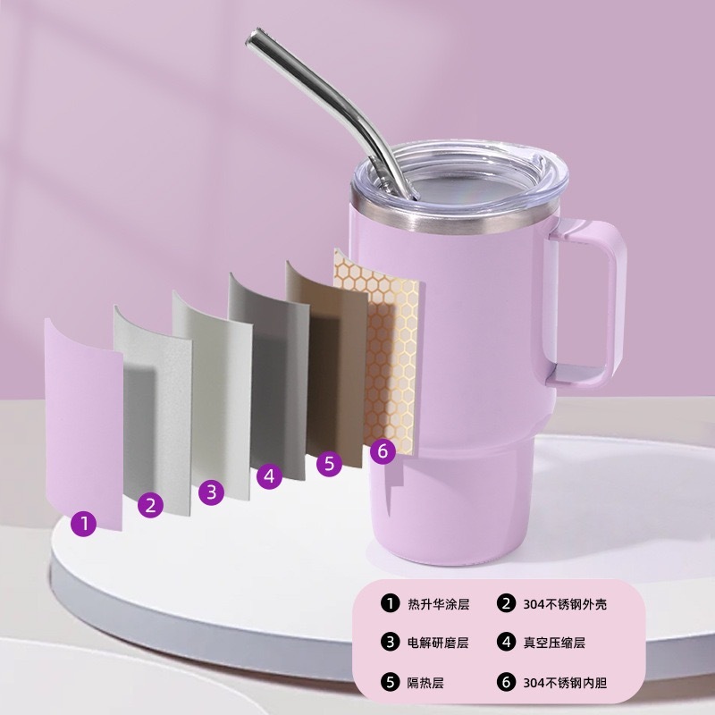 Alwin USA RTS 3oz Sublimation Double Wall Stainless Steel Mini Wine Tumbler with Handle Mixed Color Hot Sale on Amazon
