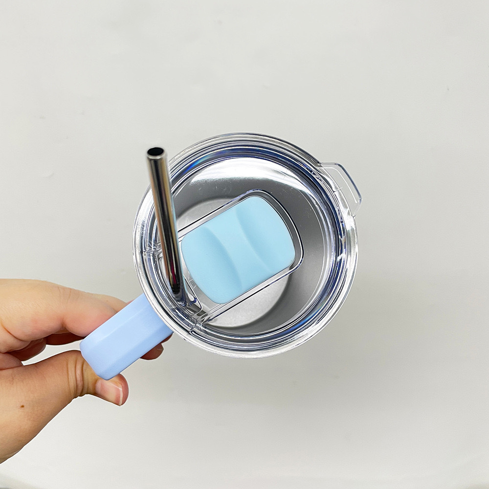 Alwin China RTS Macaron Sublimation 10oz Coffee Mugs with Removable Handle Mixed Color