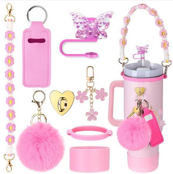 Alwin China RTS Decoration Set for 30oz/40oz Tumblers Hot Sale