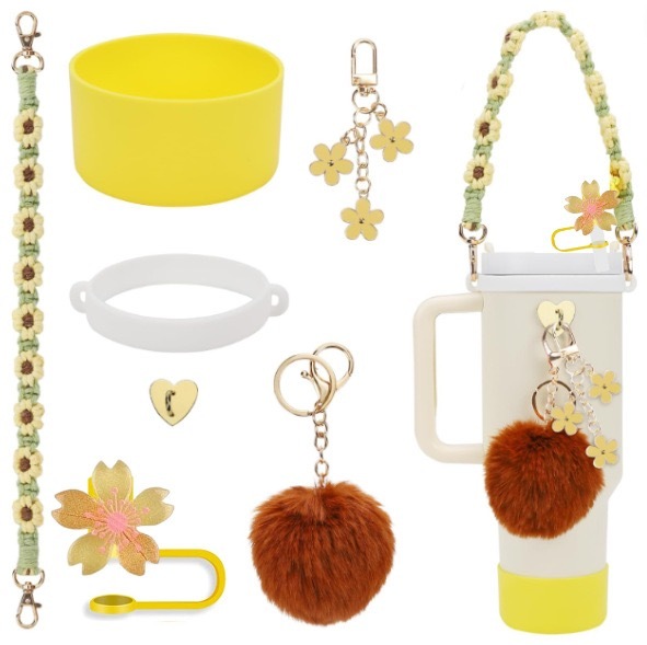 Alwin China RTS Decoration Set for 30oz/40oz Tumblers Hot Sale