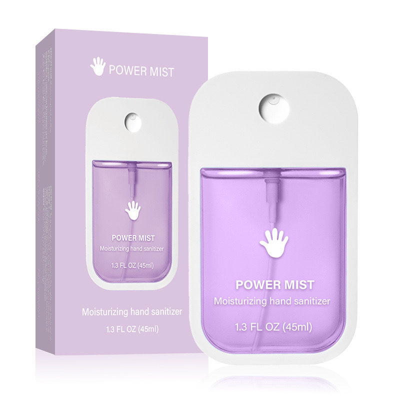 Alwin China RTS Hot Sale Moisturizing Hand Sanitizer Power Mist 1.3 FL OZ 45ml 6 colors Sets