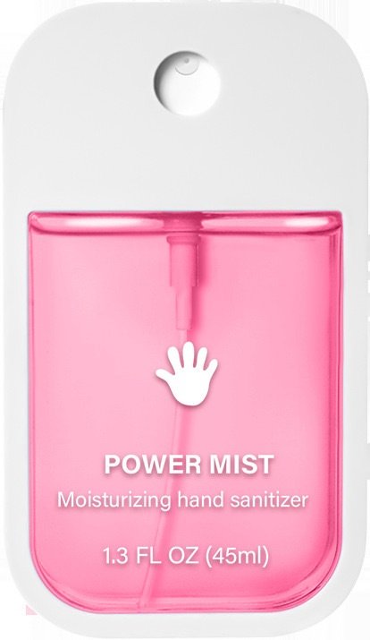Alwin China RTS Hot Sale Moisturizing Hand Sanitizer Power Mist 1.3 FL OZ 45ml 6 colors Sets