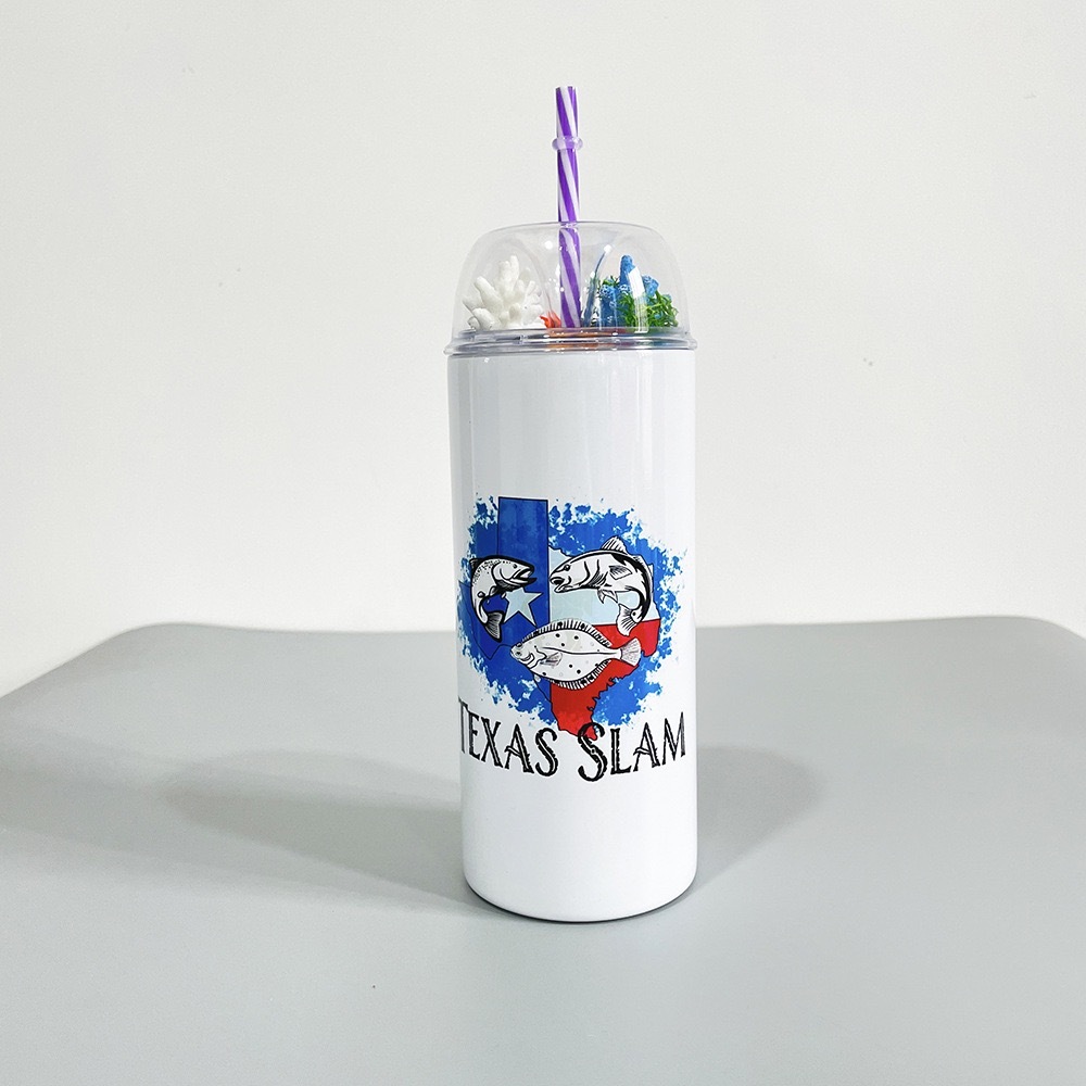 Alwin USA China RTS 10oz 20oz 24oz 22oz Double wall lids Sublimation Skinny Tumbler