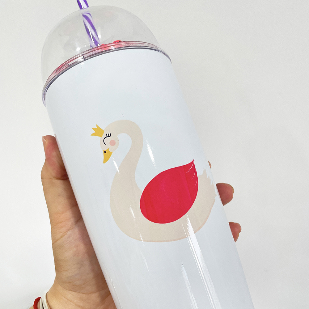 Alwin USA China RTS 10oz 20oz 24oz 22oz Double wall lids Sublimation Skinny Tumbler