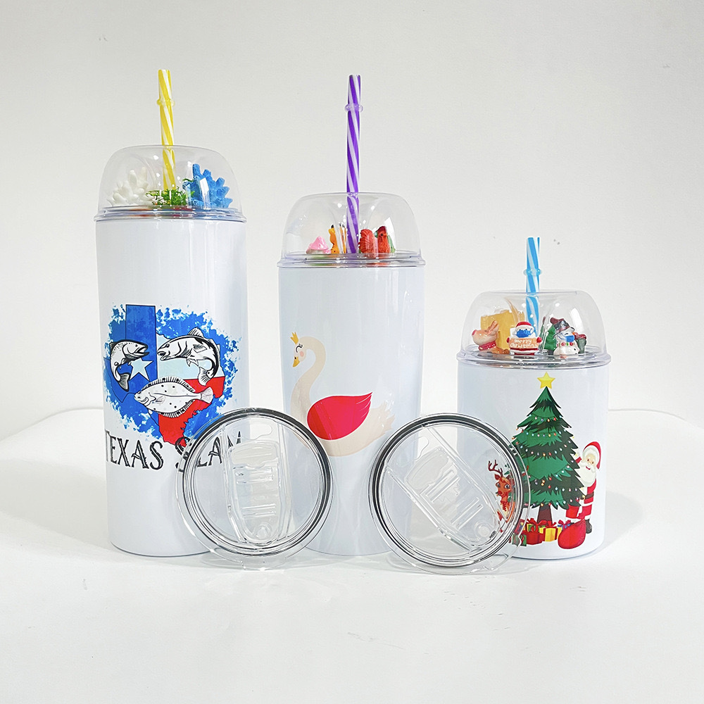 Alwin USA China RTS 10oz 20oz 24oz 22oz Double wall lids Sublimation Skinny Tumbler