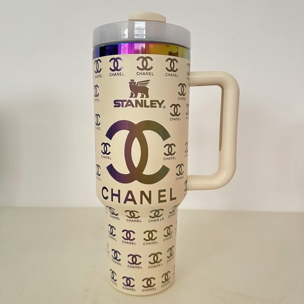 Alwin China RTS 40oz Stanley Chanel Stainless Steel Mug with Handle Mixed Color