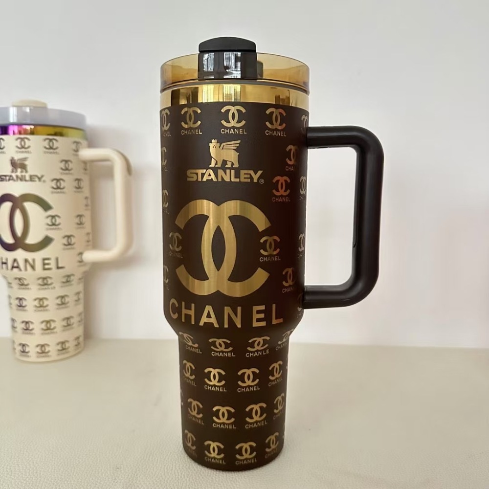 Alwin China RTS 40oz Stanley Chanel Stainless Steel Mug with Handle Mixed Color
