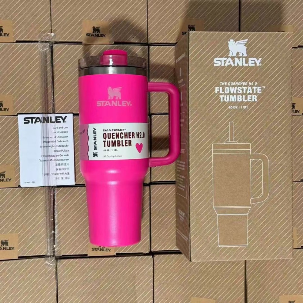 Alwin China RTS 40oz Valentine Red & Pink Stanley With stanley box Mixed color