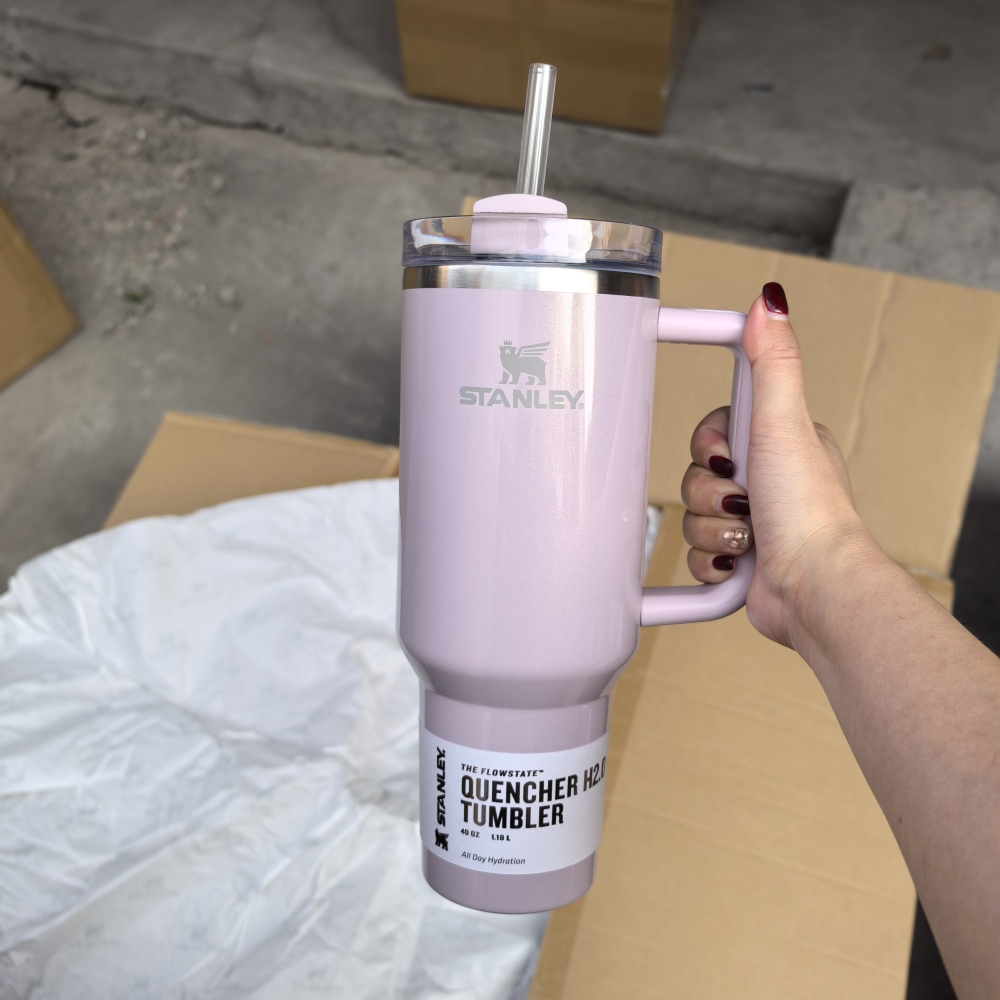 Alwin China RTS 40oz 2.0 Glitter Stanley Mug Starbucks Mixed Color Hot Sale