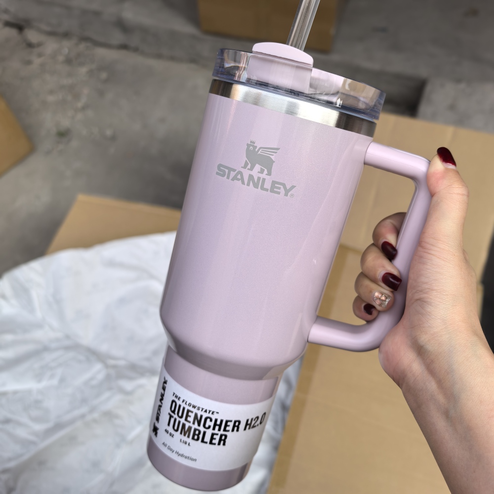 Alwin China RTS 40oz 2.0 Glitter Stanley Mug Starbucks Mixed Color Hot Sale