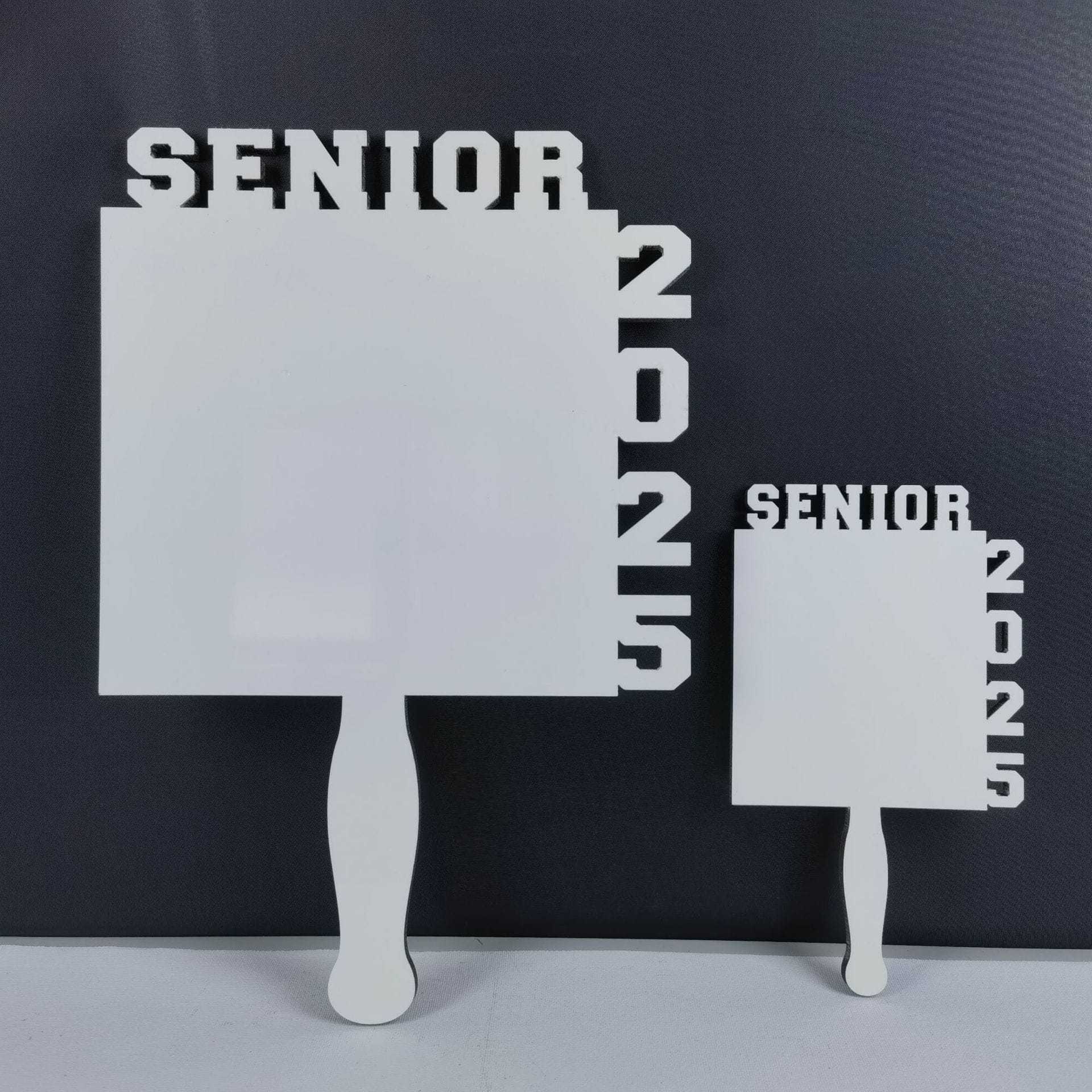 Alwin MDF Graduation Sublimation Blanks Photo Frame Handheld Fan 2024
