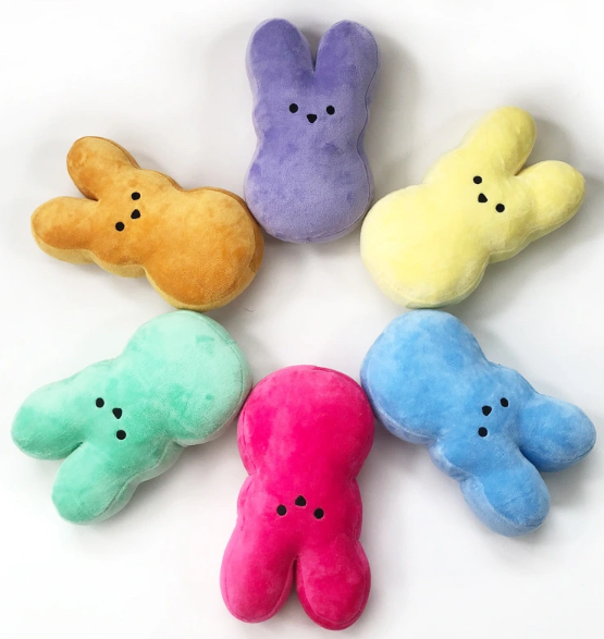 USA RTS Alwin New mixed  colors Easter peep rabbit with Zipper 15cm 20cm 25cm