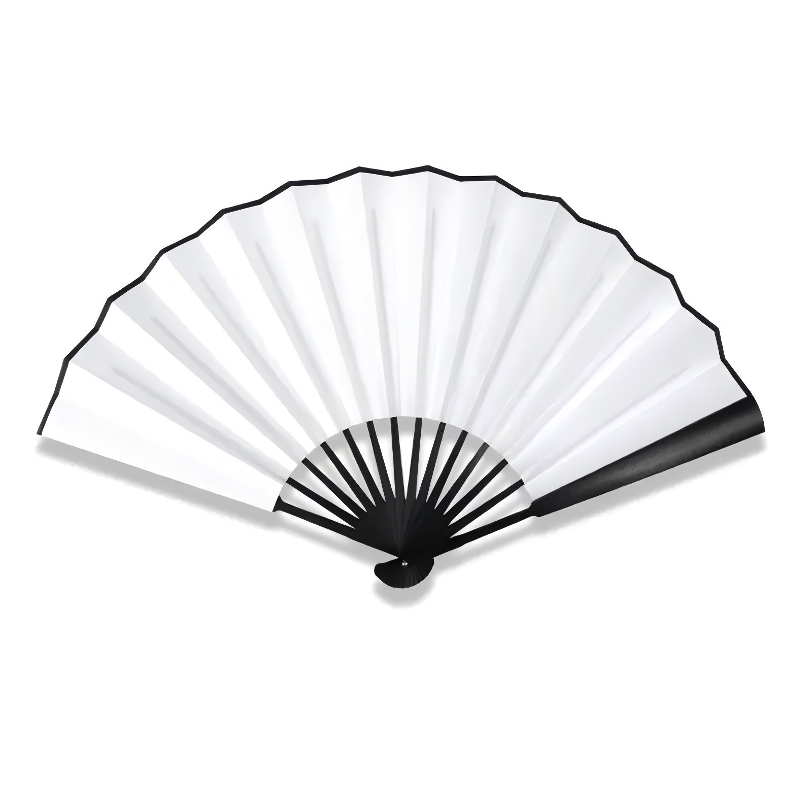 Alwin China RTS Sublimation Blank Folding Clack Fans 8inch 10inch Double Side