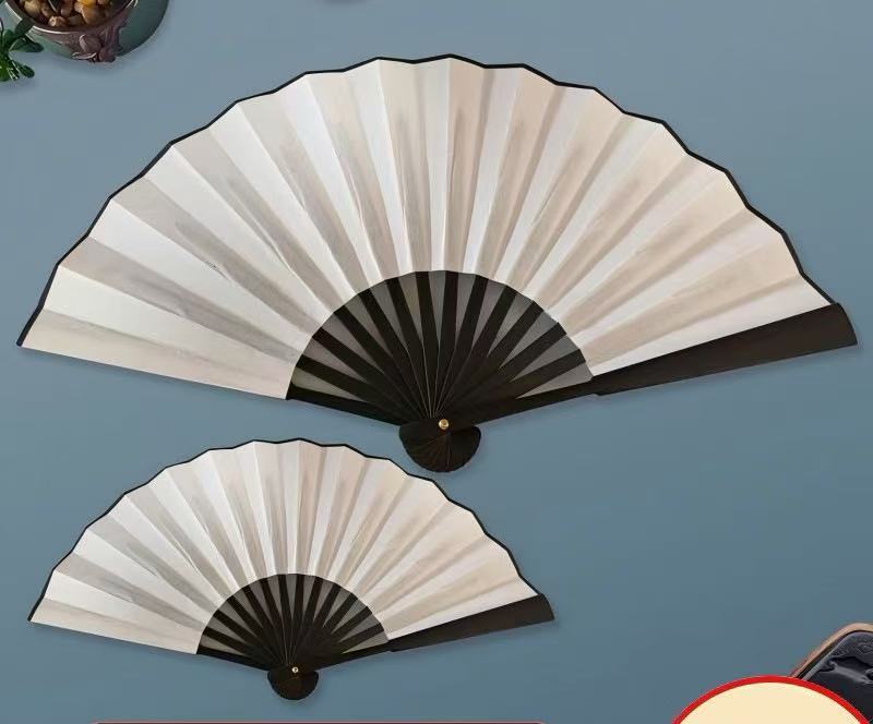 Alwin China RTS Sublimation Blank Folding Clack Fans 8inch 10inch Double Side