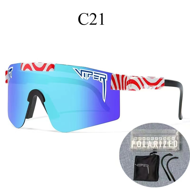 Alwin China RTS PIT viper riding polarized sunglasses anti VU400 colorful real film lens outdoor sports sunglasses wholesale