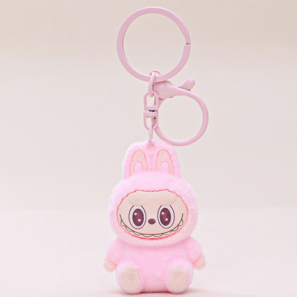 Alwin China RTS Hot Sale Labubu Keychain Cute Pendant Plush Keychain Mixed Color