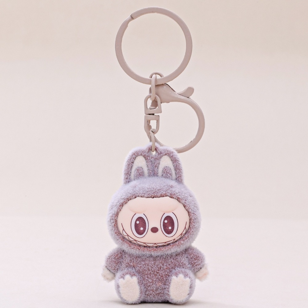 Alwin China RTS Hot Sale Labubu Keychain Cute Pendant Plush Keychain Mixed Color