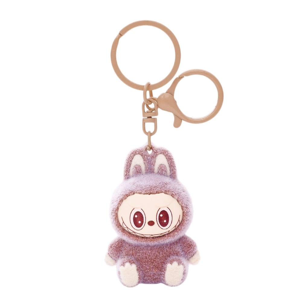 Alwin China RTS Hot Sale Labubu Keychain Cute Pendant Plush Keychain Mixed Color